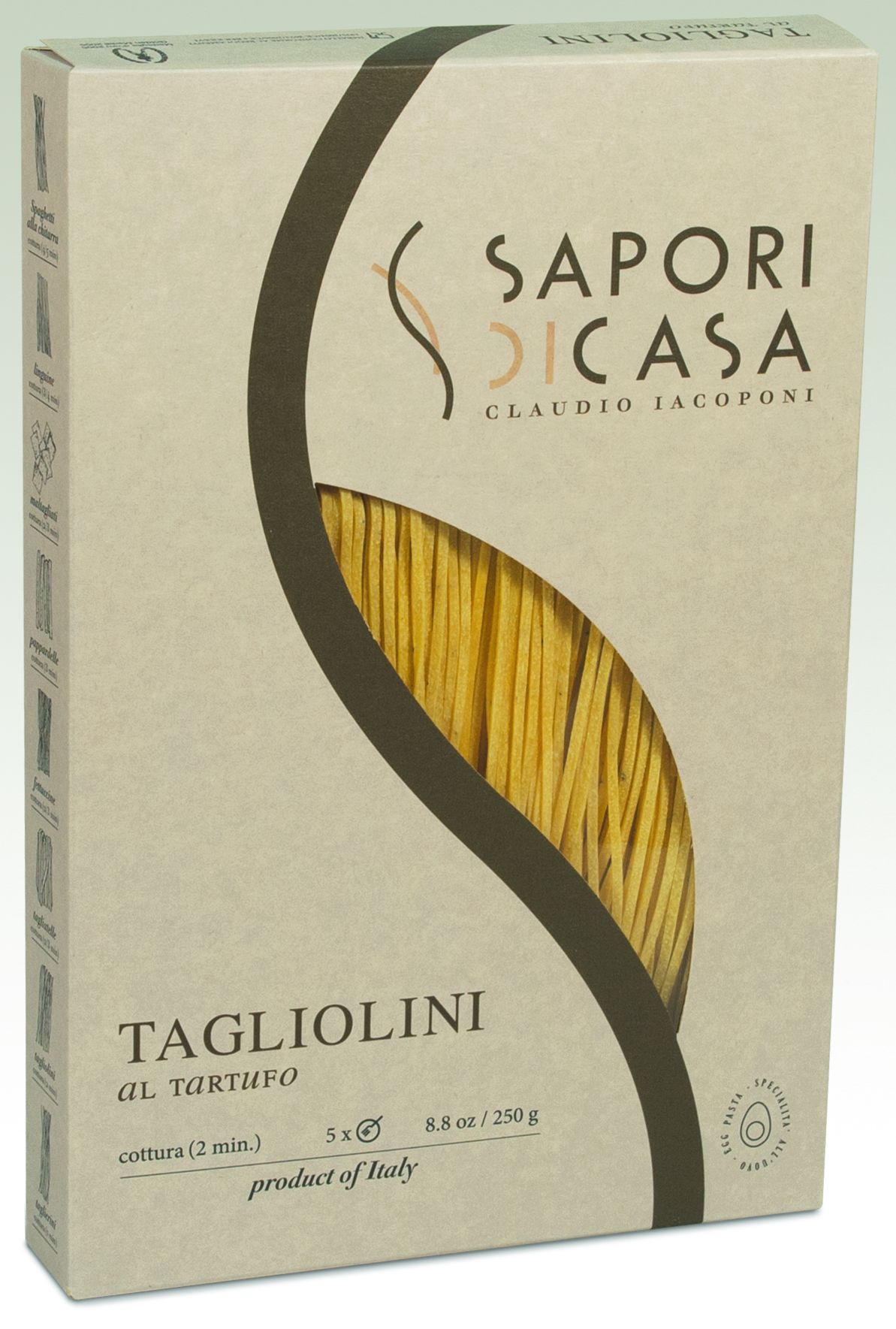 TAGLIOLINI A LA TRUFFE NOIRE (1,8%) 250GR